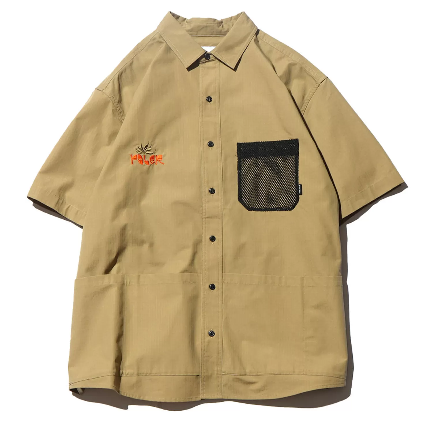 Online Ct Rip Multi Pocket S/S Relax Fit Shirt Button Ups
